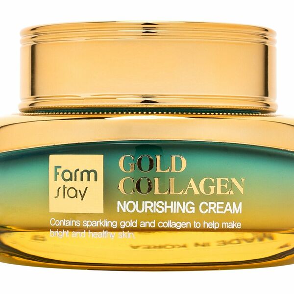 FARMSTAY Крем с золотом и коллагеном питательный, 55 мл