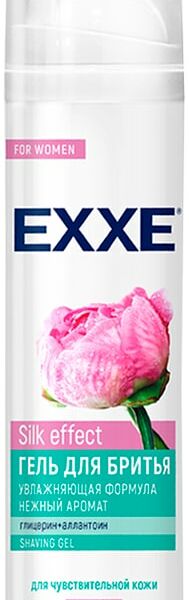 Гель для бритья EXXE Sensitive Silk effect для чувствительной кожи 200мл