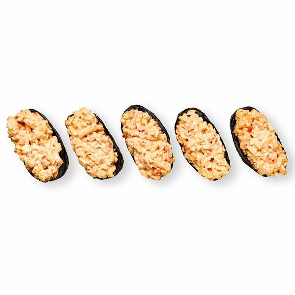 Гункан с сурими спайси «Много Лосося», 125г