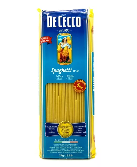 Макаронные изделия De Cecco Spaghetti №12