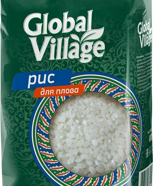 Рис Global Village Для плова, 800г