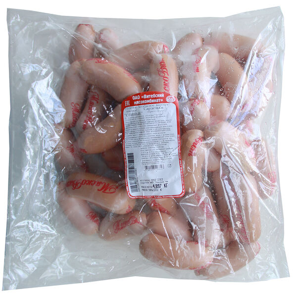 Сардельки СВИНЫЕ ПРЕМИУМ в/с  изд. колб. вар. мясн. груп. газ. ср. Витебский МК