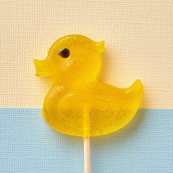 Карамель леденцовая Уточка со вкусом персика изомальт