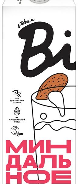 Напиток миндальный Take a Bite 1л
