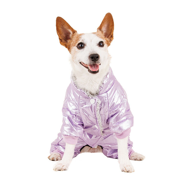 Комбинезон для собак XL сиреневый (девочка)