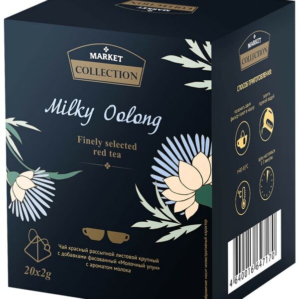 Чай красный Market Collection Milky Oolong 20*2г