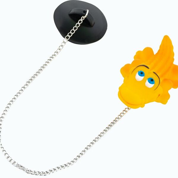 Пробка для ванной Рыжий кот в ассортименте