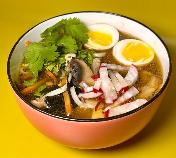 Суп Рамён со свининой