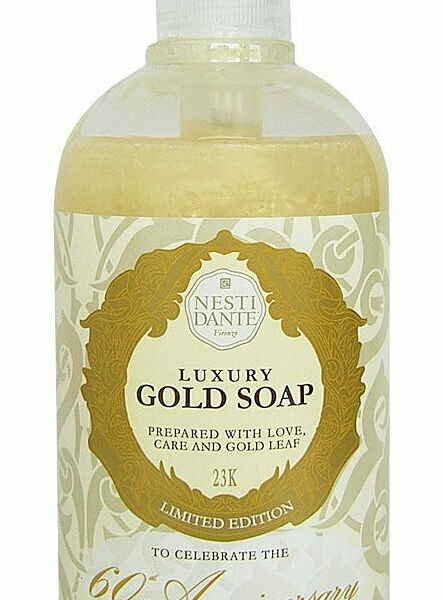 Мыло жидкое Nesti Dante для рук и тела Юбилейное золото 500 мл