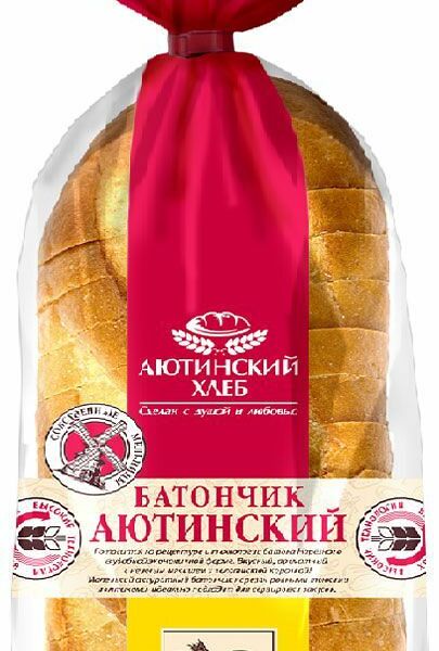 Батончик Аютинский хлеб в нарезке 200г