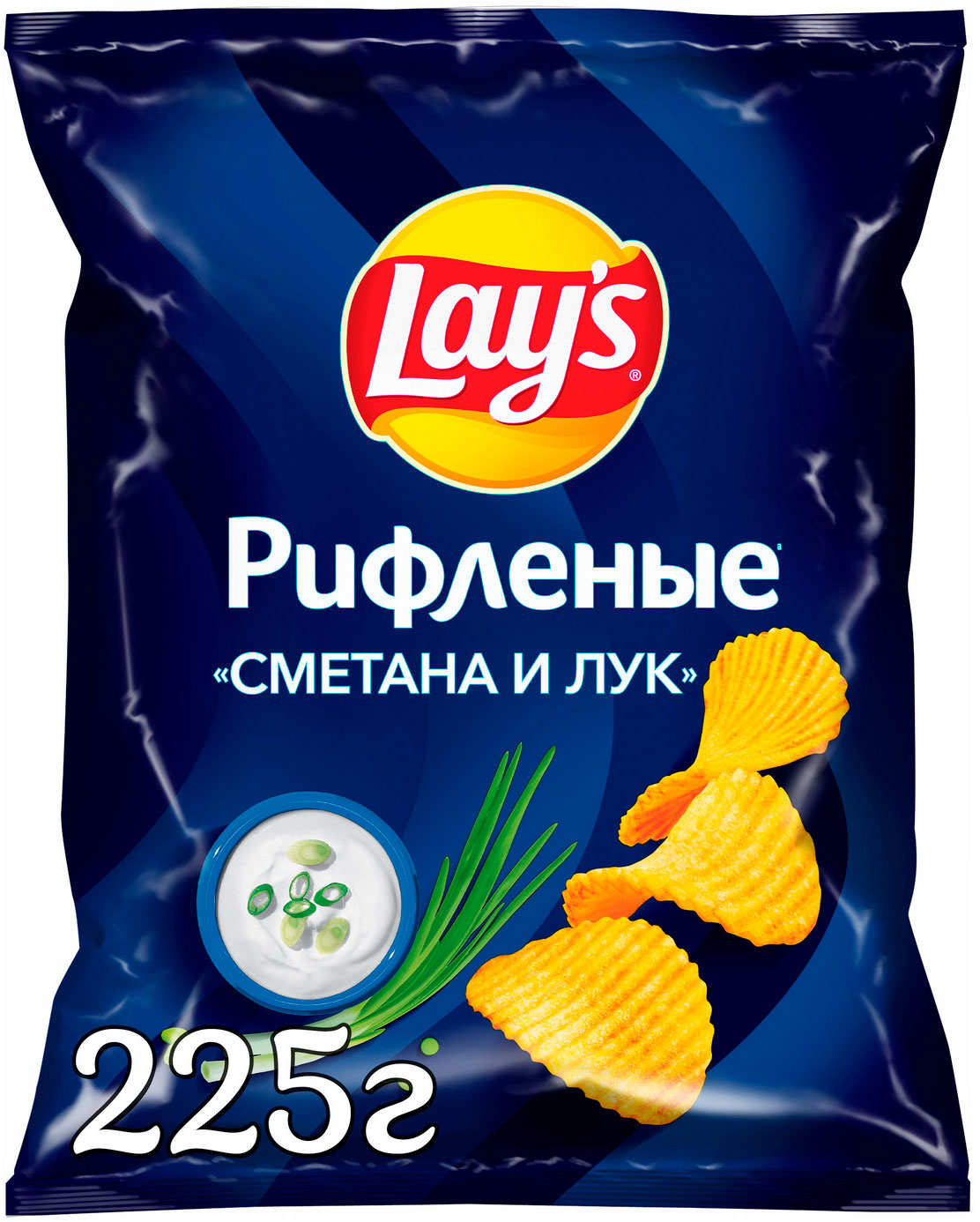 

Чипсы Lays Сметана и Лук
