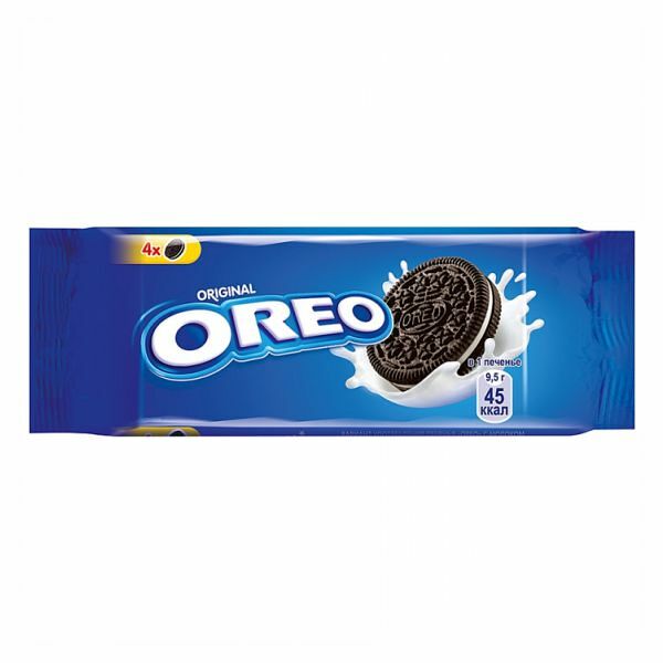 Печенье Oreo с какао и начинкой с ванильным вкусом