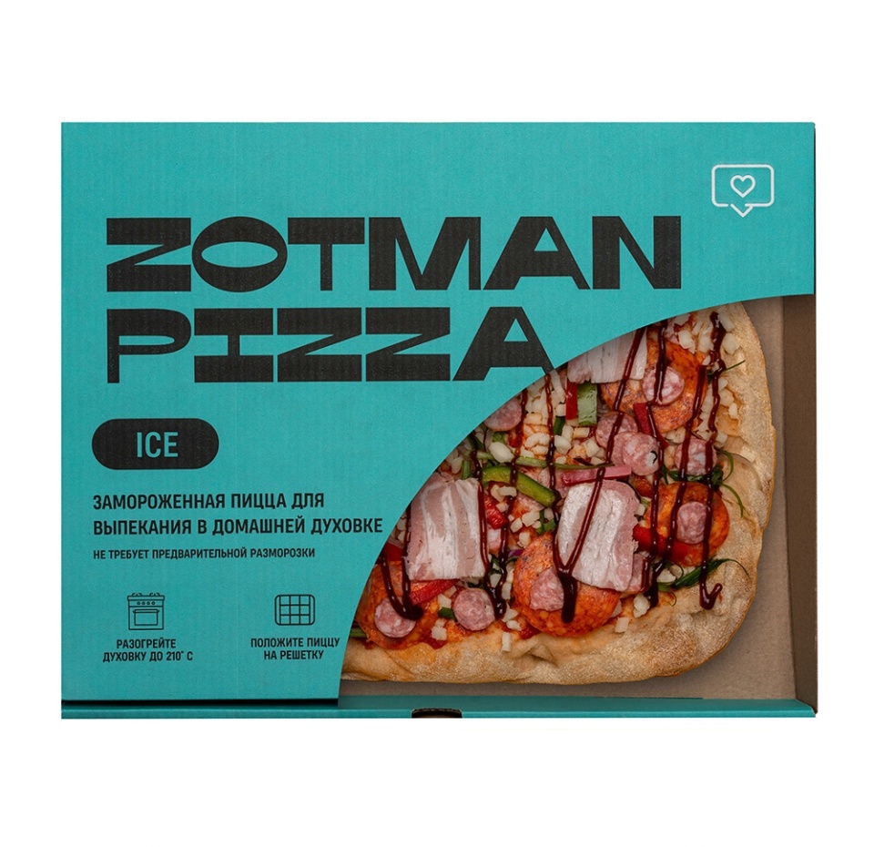

Пицца Zotman pizza Ice Баварская мясная 465 г