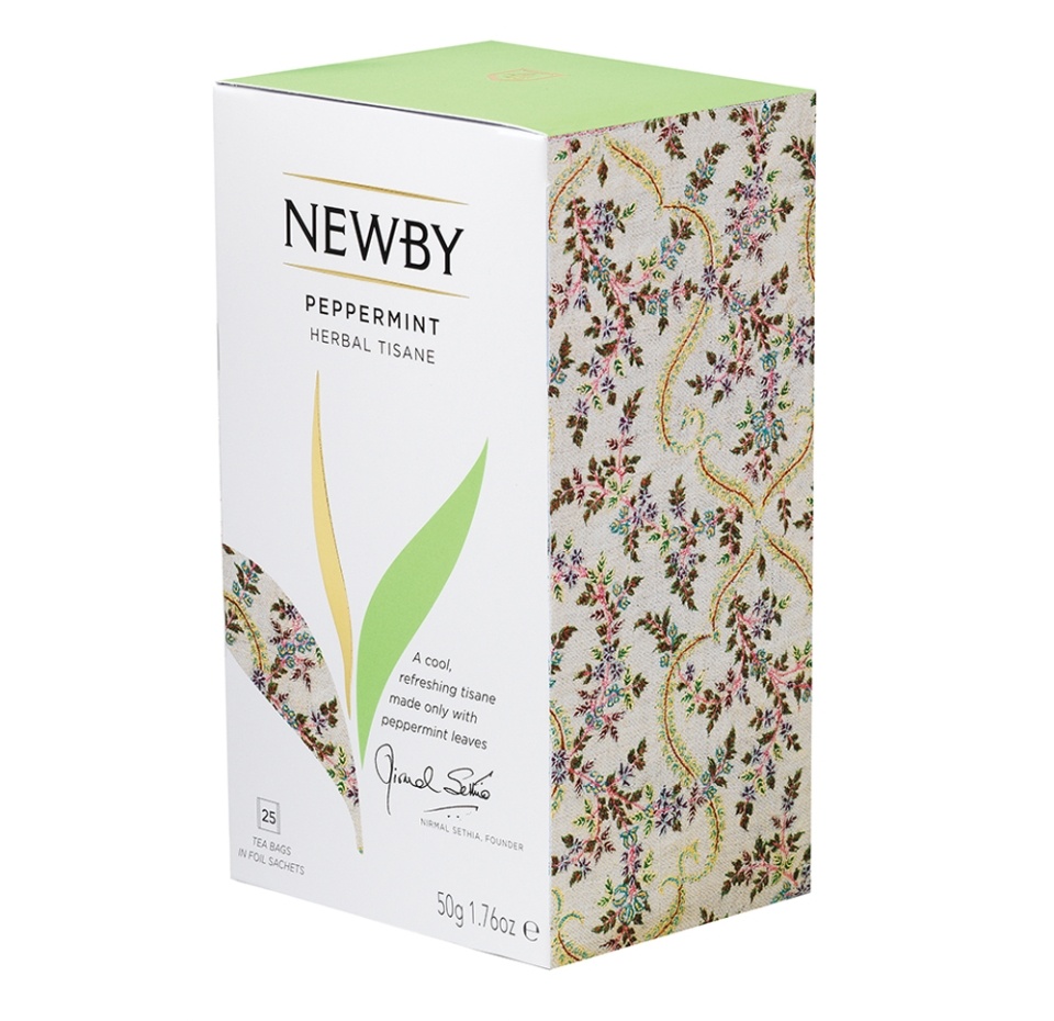 

Чай травяной Newby Мята перечная 25х2 г