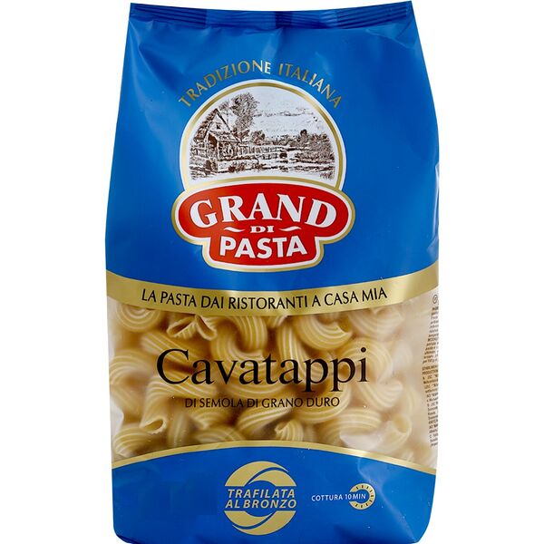 Макаронные изделия Grand di Pasta Cavatappi Каватаппи грА в/с 450г