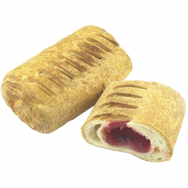 Слойка Навашинский хлеб с клубничной начинкой 100 г