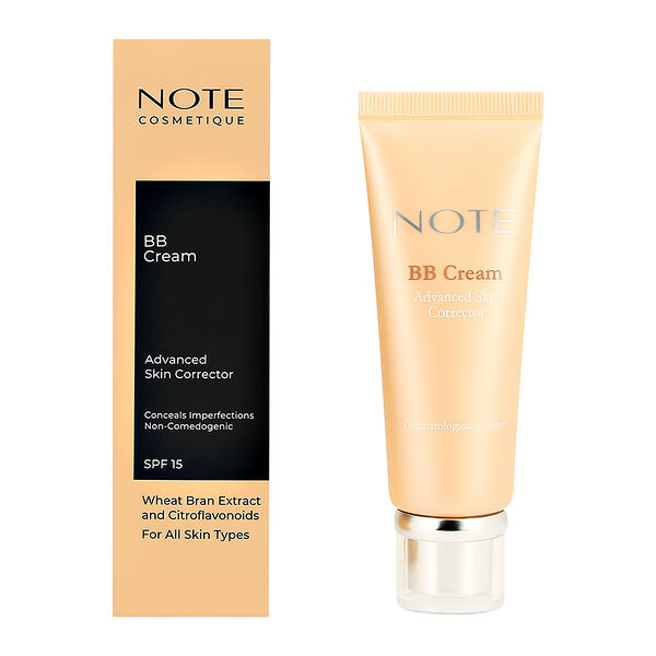 Крем тональный для лица `NOTE` BB CREAM тон 200, 30 мл