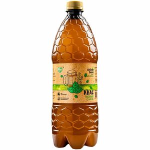 Квас Овсяный с мятой Зелёная Линия, 1л