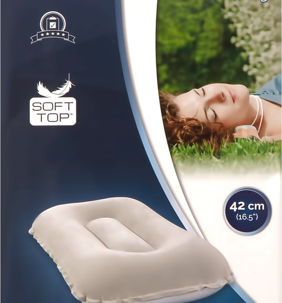 Подушка надувная Bestway, 42х26х10 см