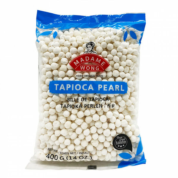 Крахмал из тапиоки (шарики большие) MADAME WONG, 400 г