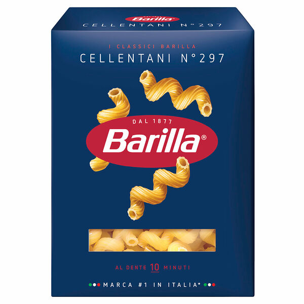 Макаронные изделия Barilla Cellentani n.297 из твёрдых сортов пшеницы 450 г