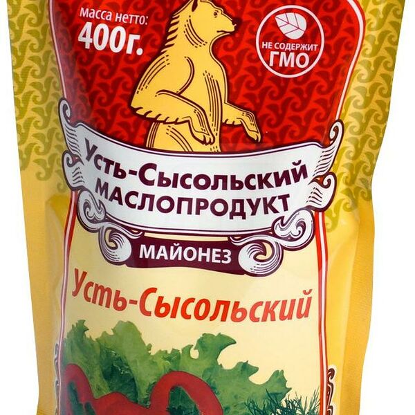 Майонез УСТЬ-СЫСОЛЬСКИЙ МАСЛОПРОДУКТ 57%