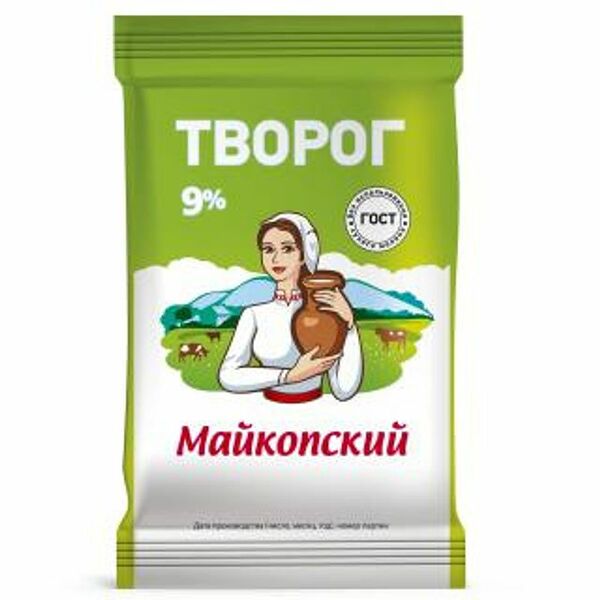 Творог Майкопский 9%