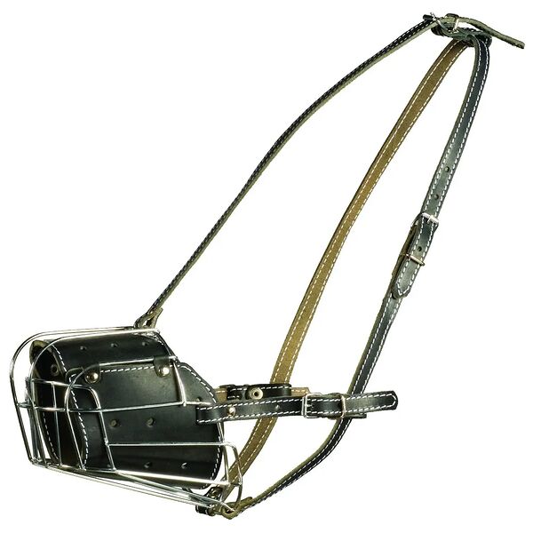 Намордник для собак Каскад металл овчарка (кобель) Элита