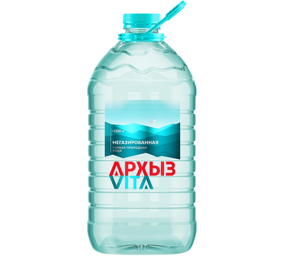 

Вода минеральная Архыз Vita негазированная, 5л