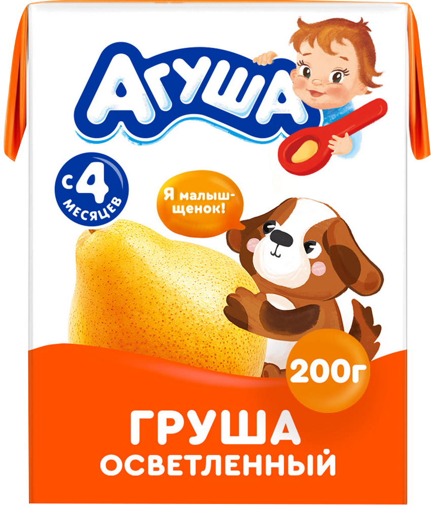 

Сок Агуша Груша