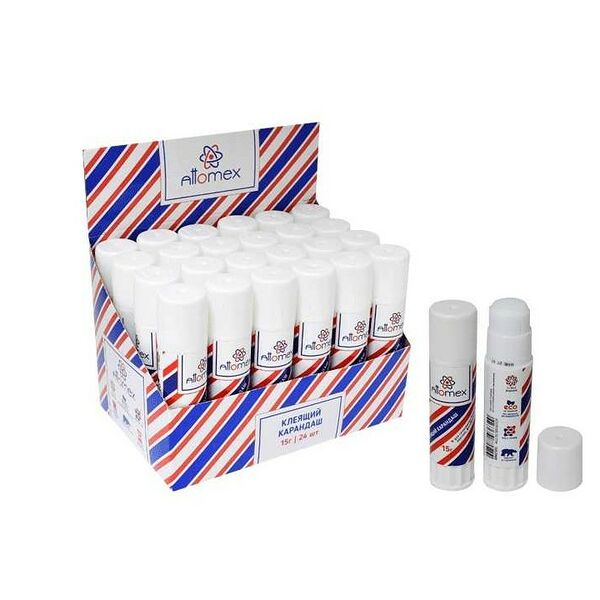 Клей/карандаш Attomex пва-основа 15г карт диспл арт 4042031