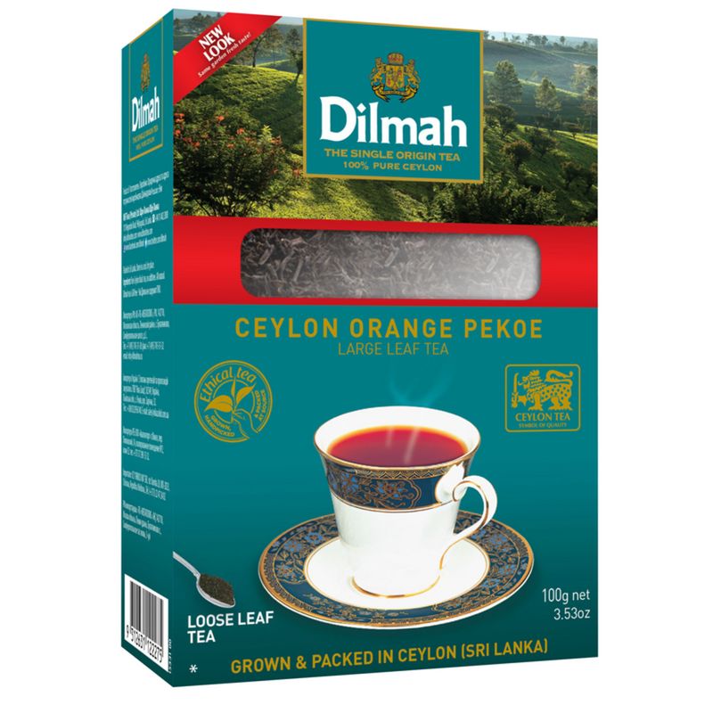 

Чай Dilmah Сeylon Orange Pekoe черный крупнолистовой 100 г