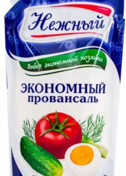 Соус майонезный 15% Экономный провансаль Нежный 400г