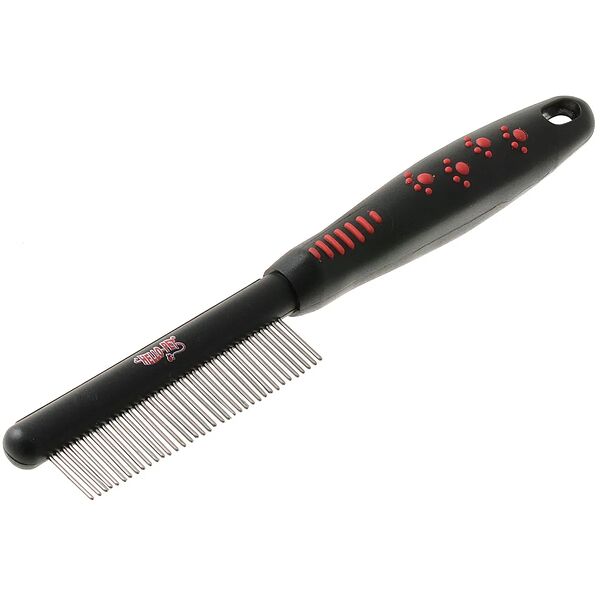 Расческа для собак с вращающимися длинными зубьями 37 зубьев