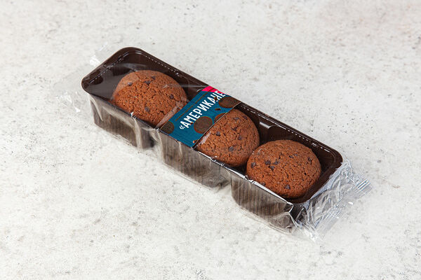 Печенье сдобное Американер с шоколадом крошкой