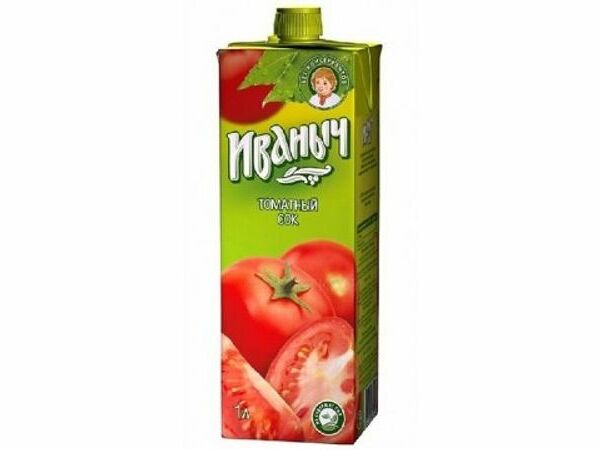 Сок Иваныч томатный, 1л