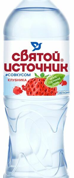 Напиток Святой Источник со вкусом клубники негазированный 500мл