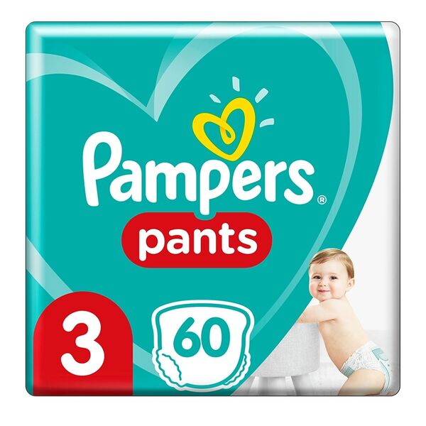 Подгузники-трусики детские PAMPERS 3 Pants Midi 6-11кг 60 шт