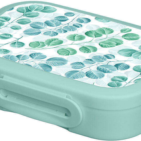 Ланч-бокс с декором Бытпласт 18*13*5см