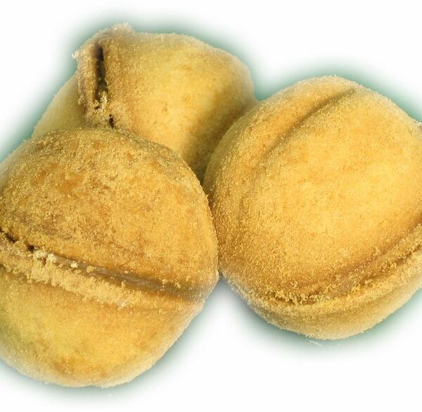 Печенье Орешки с уваренным сгущёным молоком