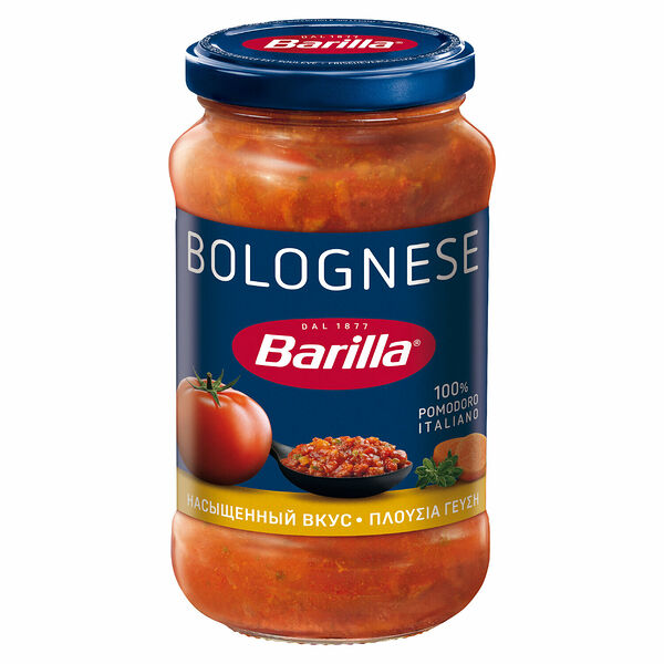 Соус томатный BARILLA Bolognese, с говядиной и свининой