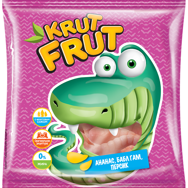 Мармелад жевательный KRUTFRUT Червячки, 70г