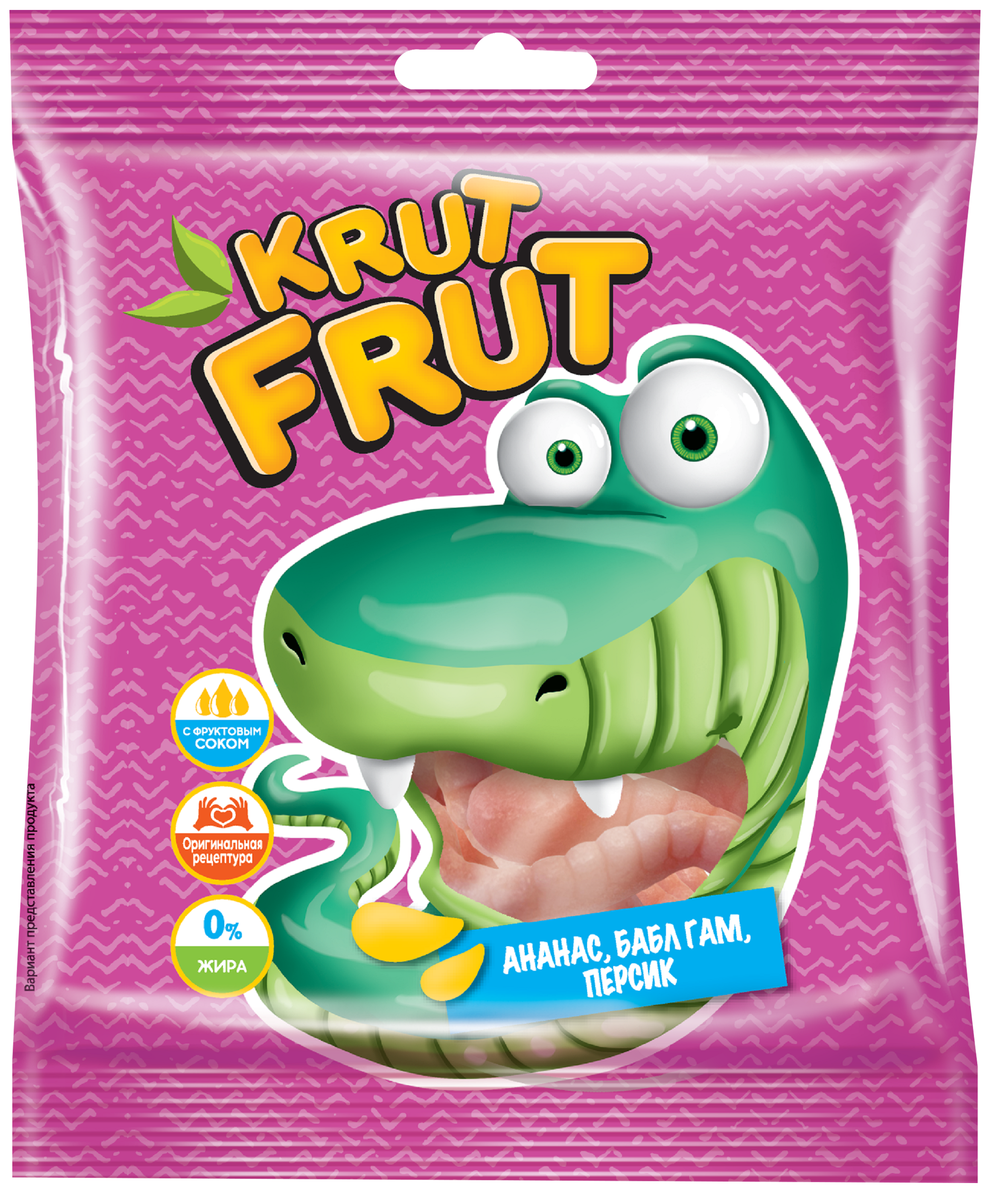 

Мармелад жевательный KRUTFRUT Червячки, 70г