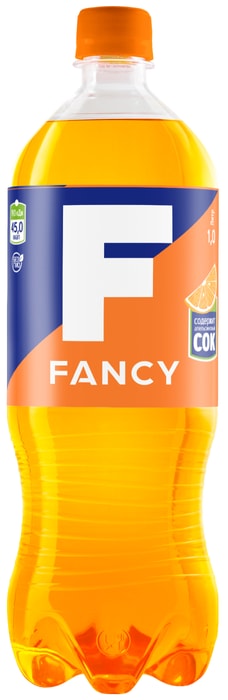 

Напиток сильногазированный Fancy Апельсин 1 л
