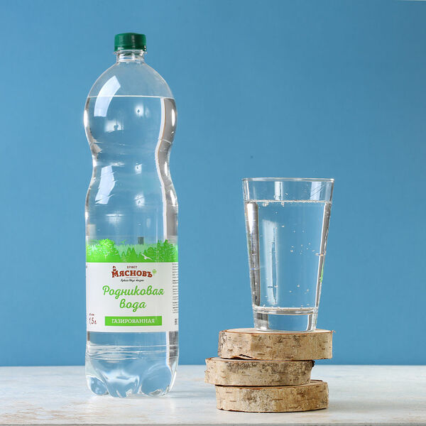 Вода питьевая газированная МясновЪ Буфет, 1.5 л