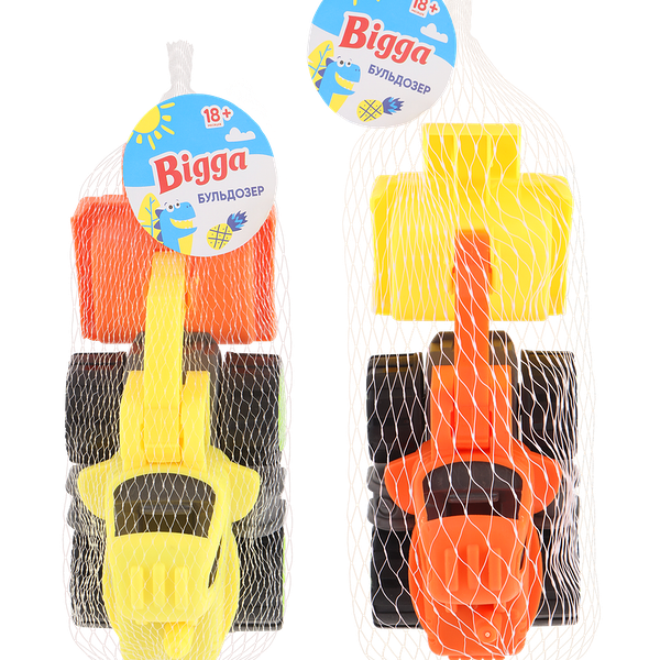 Игрушка BIGGA Бульдозер 22,5см