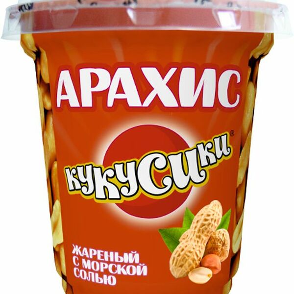 Ядра арахиса Кукусики жареные с морской солью 70г