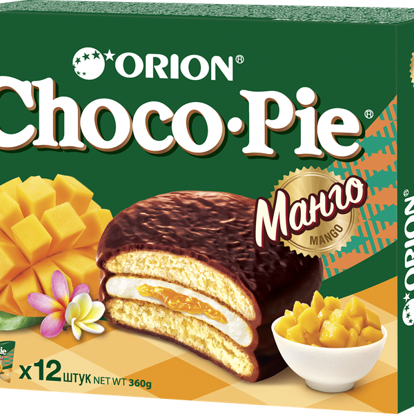 Пирожное Choco Pie Orion Манго