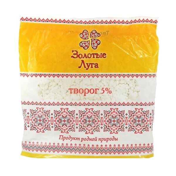 Творог Золотые луга 5%