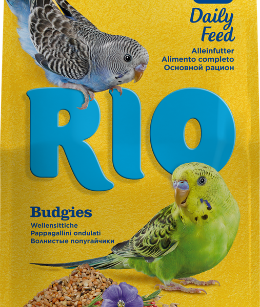 Корм для волнистых попугайчиков RIO основной